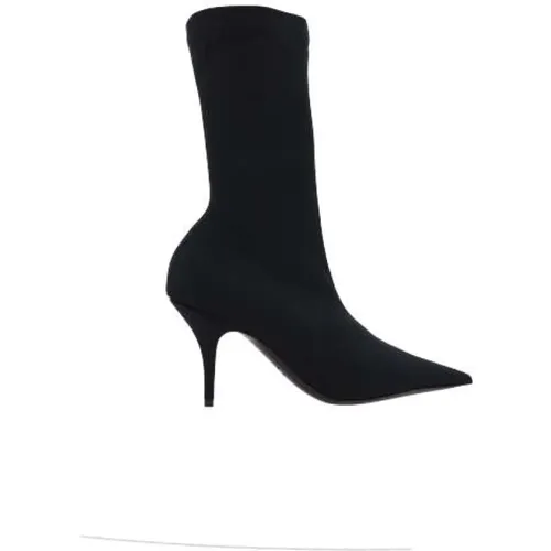 Spandex Stiletto Boots , female, Sizes: 4 1/2 UK, 3 1/2 UK, 3 UK, 5 UK - Balenciaga - Modalova