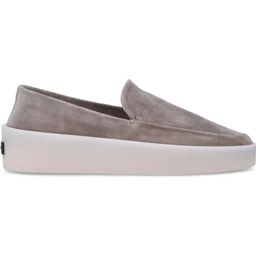 Luxury Suede Loafer Slip-on Shoes , male, Sizes: 10 UK, 8 UK, 9 UK, 6 UK, 7 UK - Fear Of God - Modalova