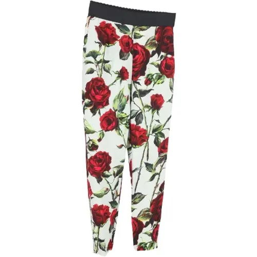 Pre-owned Silk bottoms , female, Sizes: XL - Dolce & Gabbana Pre-owned - Modalova