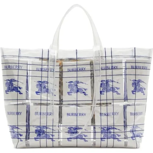 MultiColour Shoulder Bag with Transparent Design , female, Sizes: ONE SIZE - Burberry - Modalova