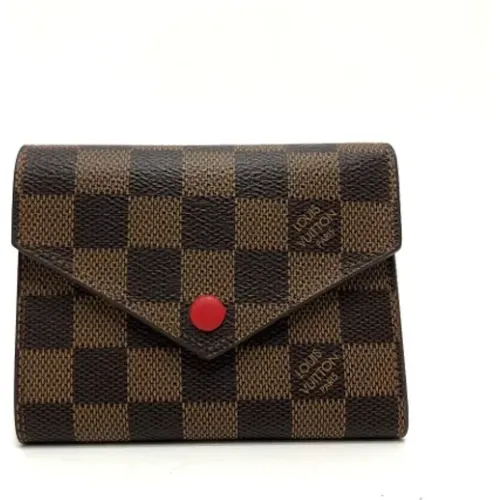 Pre-owned Canvas wallets , female, Sizes: ONE SIZE - Louis Vuitton Vintage - Modalova