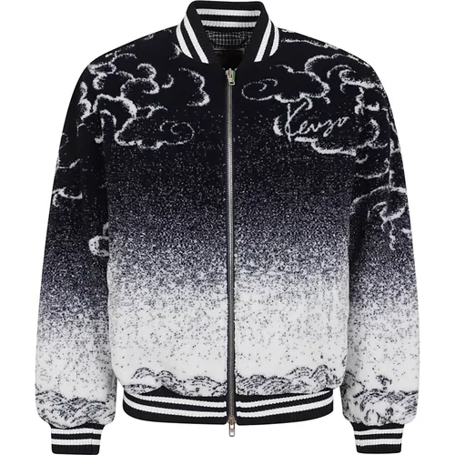 Cloud Tiger Bomber Jacket , male, Sizes: M - Kenzo - Modalova