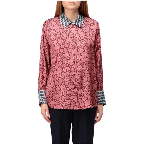 Viscose Overshirt , female, Sizes: 2XS, S - Liu Jo - Modalova