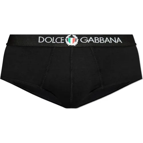 Cotton briefs , male, Sizes: S, 2XL, M, L, XL - Dolce & Gabbana - Modalova