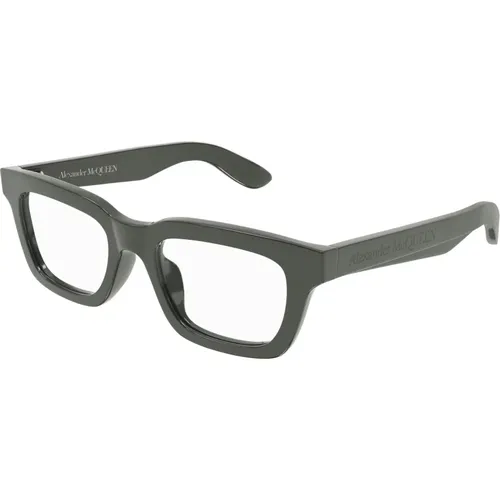 Grey Sunglasses Frames - alexander mcqueen - Modalova