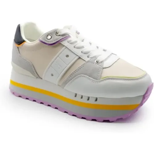 Leather Womens Shoes S4Epps01/Lea Epps01 , female, Sizes: 5 UK, 6 UK, 8 UK, 4 UK, 7 UK - Blauer - Modalova