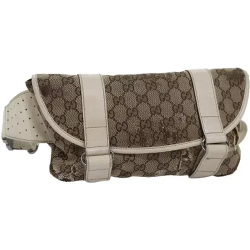 Pre-owned Canvas gucci-bags , female, Sizes: ONE SIZE - Gucci Vintage - Modalova