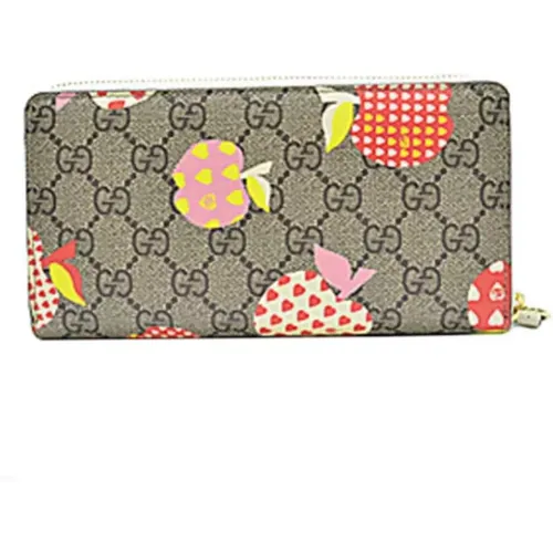 Pre-owned Canvas wallets , female, Sizes: ONE SIZE - Gucci Vintage - Modalova