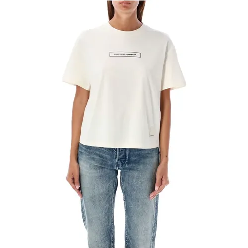 Bedrucktes T-Shirt mit Grafikdruck - Emporio Armani - Modalova