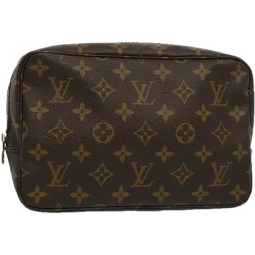 Pre-owned Canvas clutches , female, Sizes: ONE SIZE - Louis Vuitton Vintage - Modalova