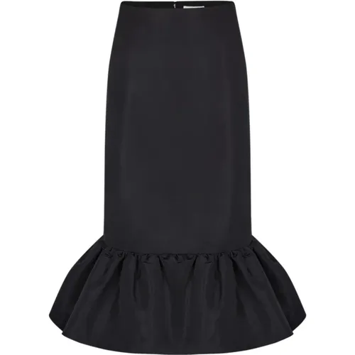 Taffeta Midi Skirt , female, Sizes: S - Nina Ricci - Modalova