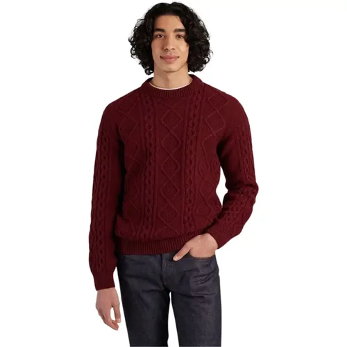 Twisted sweater in wool , male, Sizes: XS, S, XL - L'Exception Paris - Modalova