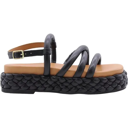 Stylish Flat Sandals for Women , female, Sizes: 7 UK, 3 UK, 6 UK, 5 UK, 8 UK - Dwrs - Modalova