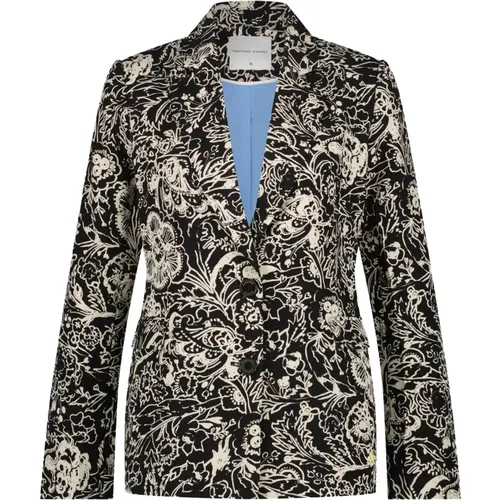 Weiße Acapulco Print Blazer , Damen, Größe: XS - Fabienne Chapot - Modalova