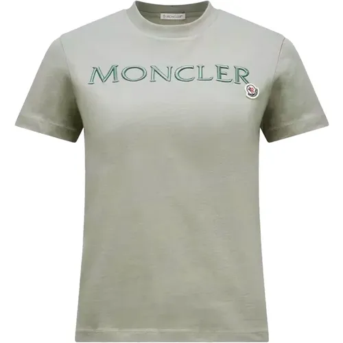 T-Shirts , Damen, Größe: L - Moncler - Modalova