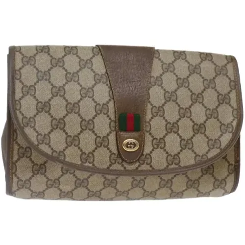 Pre-owned Leder clutches - Gucci Vintage - Modalova