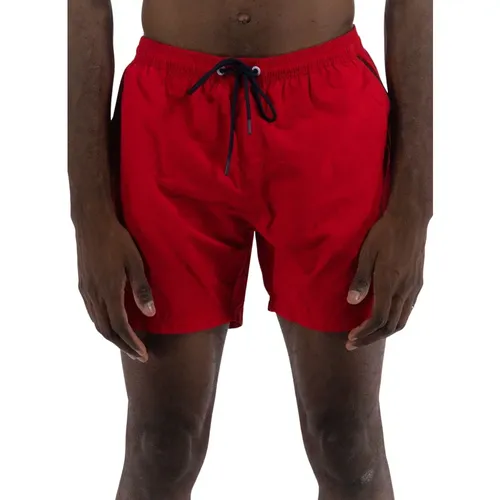 Basic Beach Boxer Shorts , male, Sizes: L, M, 2XL, XL - Aquascutum - Modalova