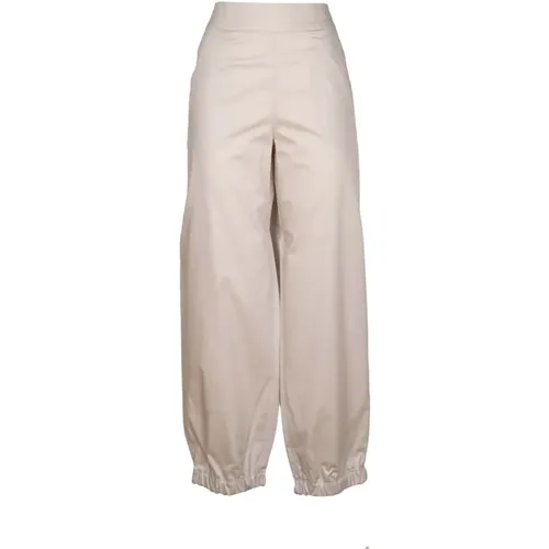 Grey Candela Cotton Pants , female, Sizes: XS, S - Max Mara - Modalova