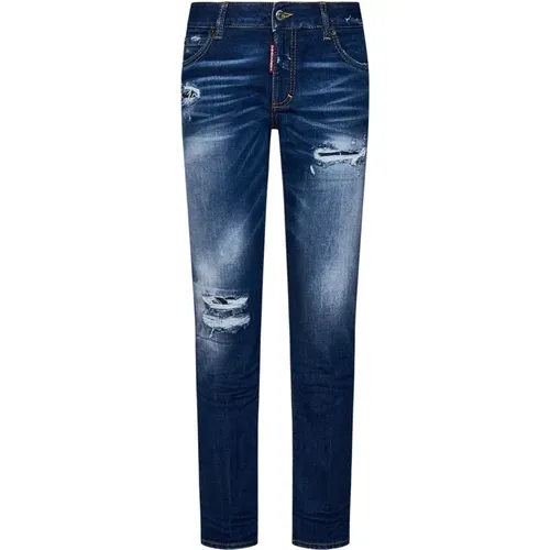Slim-fit Jeans , Damen, Größe: 4XS - Dsquared2 - Modalova