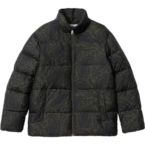 Paisley Print Springfield Jacket , male, Sizes: S - Carhartt WIP - Modalova