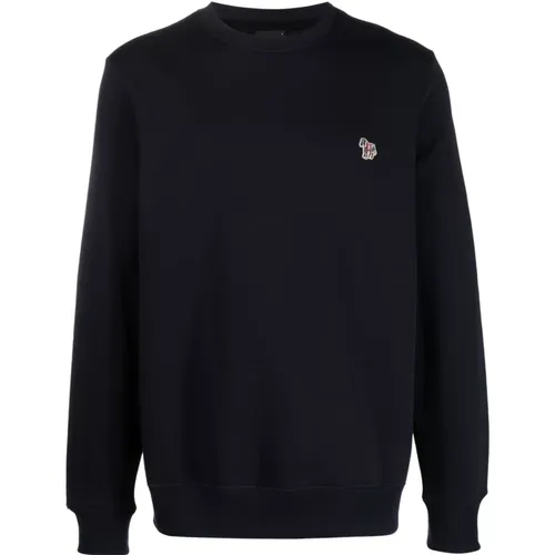 Blauer Zebra-Motiv Pullover - Paul Smith - Modalova