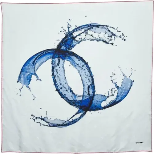 Pre-owned Silk scarves , female, Sizes: ONE SIZE - Chanel Vintage - Modalova