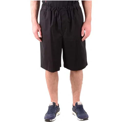 Monochrome Lange Bermuda-Shorts für Herren , Herren, Größe: S - alexander mcqueen - Modalova