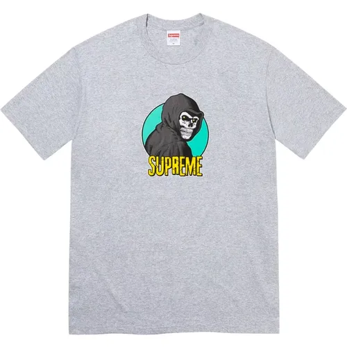 Reaper Tee Limited Edition Heather Grey , Herren, Größe: 2XL - Supreme - Modalova