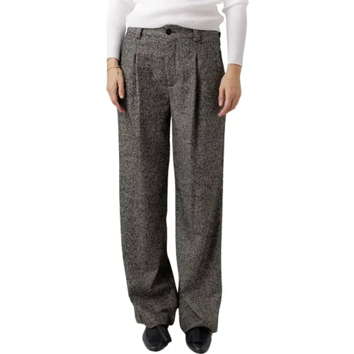 Regular Fit Wool Blend Pants , female, Sizes: W31, W29, W27, W30 - closed - Modalova