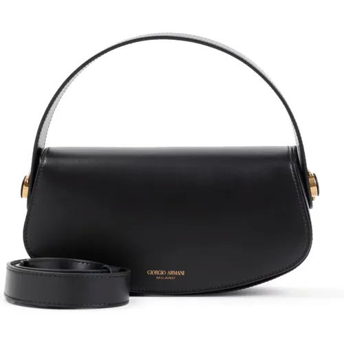 Schwarze Handtasche Damen Taschen Aw24 - Giorgio Armani - Modalova