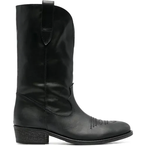 Boots , female, Sizes: 4 UK, 3 UK, 6 UK, 5 UK - Via Roma 15 - Modalova