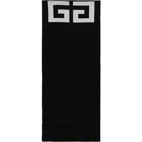 Schwarzer 4G-Logo-Schal Givenchy - Givenchy - Modalova