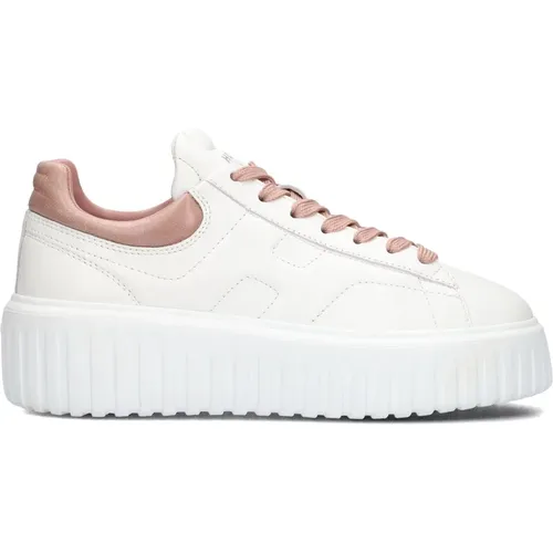 Weiße Damen-Sneakers Low-Top , Damen, Größe: 39 EU - Hogan - Modalova