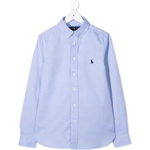Slim Fit Blaues Hemd - Polo Ralph Lauren - Modalova
