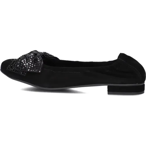 Elegante Schwarze Ballerinas Modell 21105 , Damen, Größe: 38 EU - Stefano Lauran - Modalova