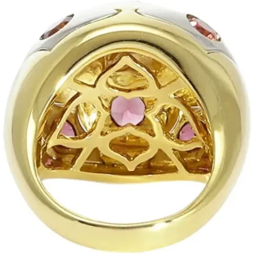 Pre-owned Gold rings , female, Sizes: ONE SIZE - Bvlgari Vintage - Modalova