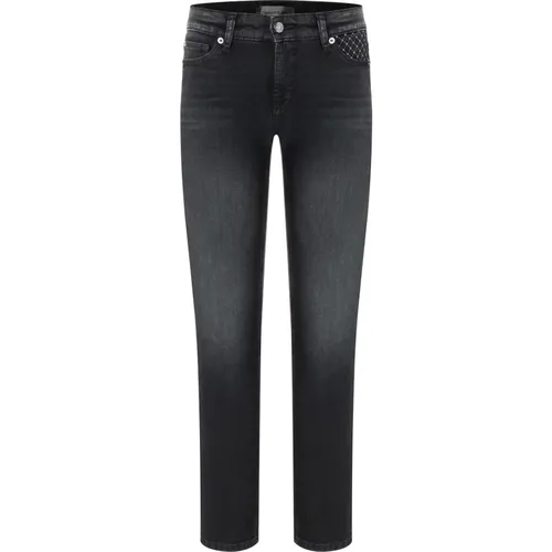 Stylische Cropped Jeans , Damen, Größe: 2XL - CAMBIO - Modalova