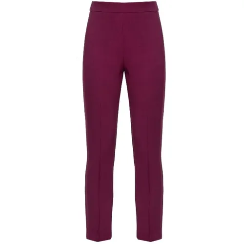 Fuchsia Slim Fit Hose , Damen, Größe: 2XS - pinko - Modalova