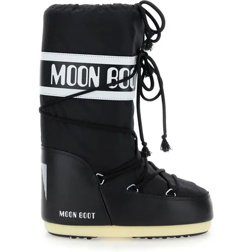 Icon Nylon Winter Boots , female, Sizes: 2 UK, 6 UK, 9 UK - moon boot - Modalova