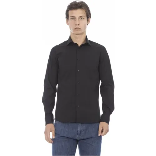 Schlankes Herrenhemd - Eleganter Stil , Herren, Größe: XL - Baldinini - Modalova