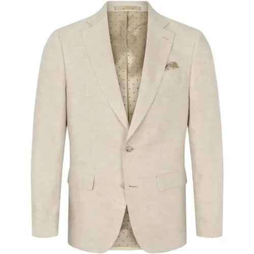 Elegant Star Model Blazer , Herren, Größe: 2XL - SAND - Modalova