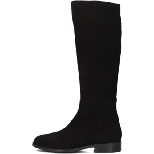 Schwarze Wildleder Stiefel,Schwarze Lederstiefel - Notre-v - Modalova