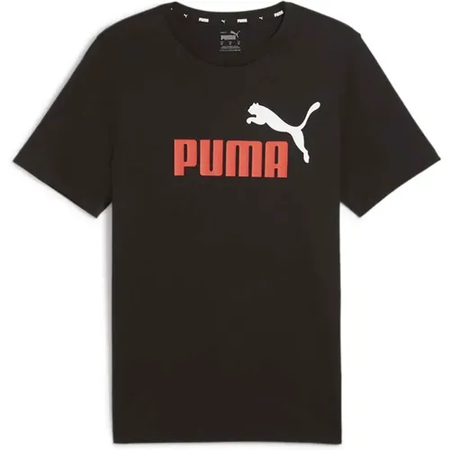 Ess+ Tee Logo T-Shirt , Herren, Größe: XL - Puma - Modalova