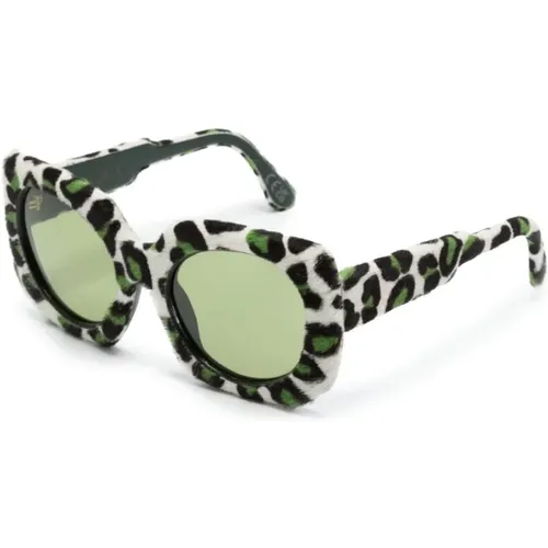 DM1 Jellyfish Lake Tulliana Leopard Sunglasses - Marni - Modalova