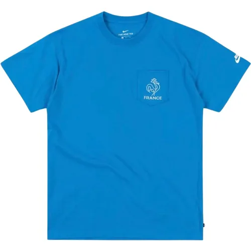 Limited Edition Parra France Federation T-shirt , male, Sizes: S, M, XL, XS, L - Nike - Modalova