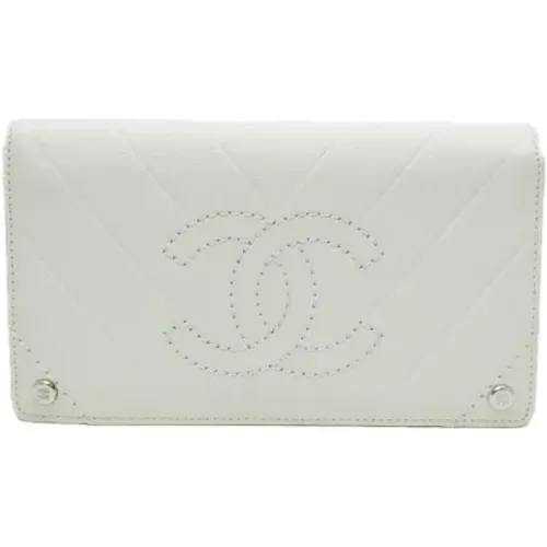 Pre-owned Leather wallets , female, Sizes: ONE SIZE - Chanel Vintage - Modalova