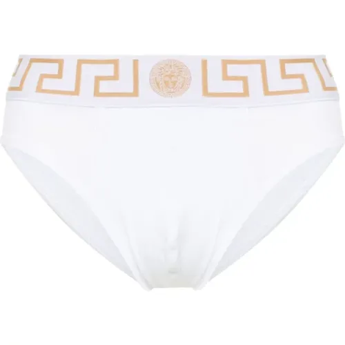 Signature Greca Detailing Underwear , male, Sizes: 2XL, L, M, XL - Versace - Modalova