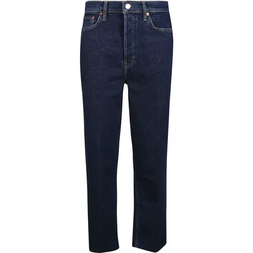 Gerade Jeans , Damen, Größe: W25 - Re/Done - Modalova