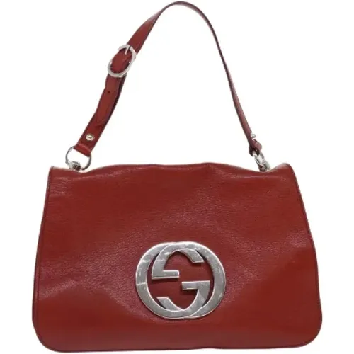 Pre-owned Leather gucci-bags , female, Sizes: ONE SIZE - Gucci Vintage - Modalova