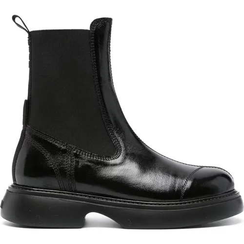 Mid Chelsea Boots Made in Portugal , female, Sizes: 4 UK, 7 UK, 3 UK, 5 UK, 6 UK - Ganni - Modalova